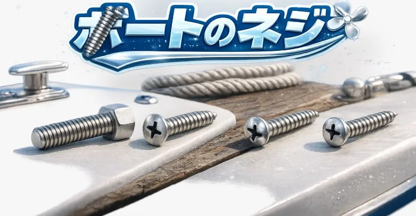 ボートのネジ特集